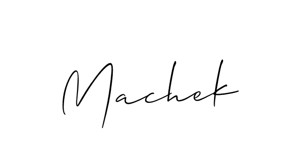 Best and Professional Signature Style for Machek. Allison_Script Best Signature Style Collection. Machek signature style 2 images and pictures png