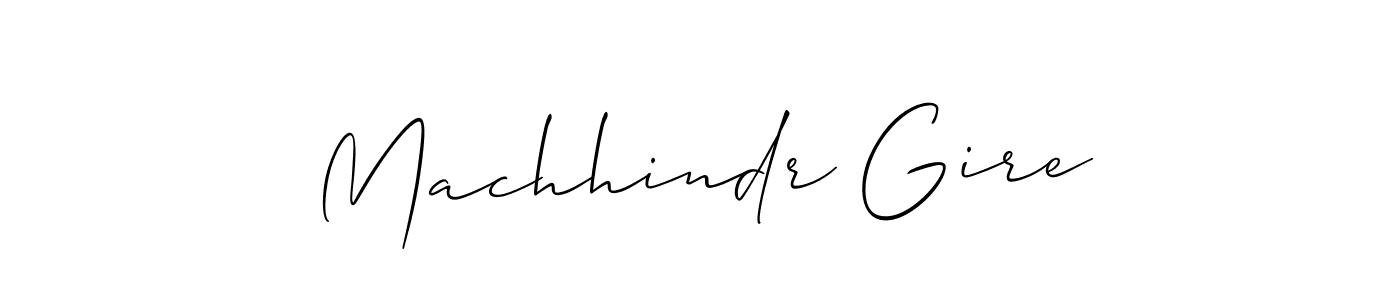 Once you've used our free online signature maker to create your best signature Allison_Script style, it's time to enjoy all of the benefits that Machhindr Gire name signing documents. Machhindr Gire signature style 2 images and pictures png