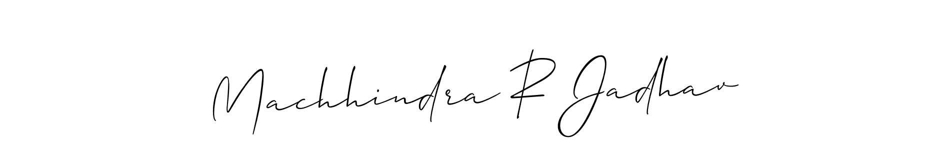 You can use this online signature creator to create a handwritten signature for the name Machhindra R Jadhav. This is the best online autograph maker. Machhindra R Jadhav signature style 2 images and pictures png