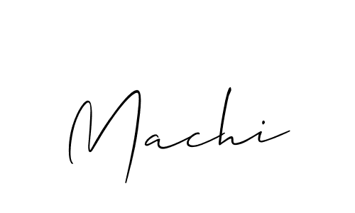 The best way (Allison_Script) to make a short signature is to pick only two or three words in your name. The name Machi include a total of six letters. For converting this name. Machi signature style 2 images and pictures png