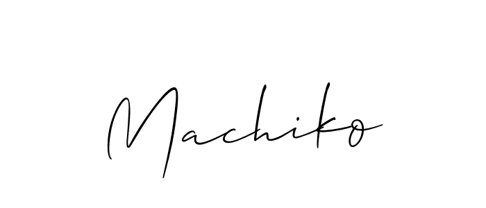 Once you've used our free online signature maker to create your best signature Allison_Script style, it's time to enjoy all of the benefits that Machiko name signing documents. Machiko signature style 2 images and pictures png