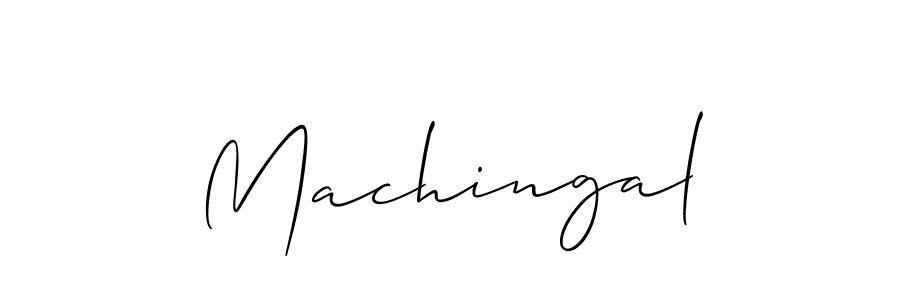 Make a beautiful signature design for name Machingal. Use this online signature maker to create a handwritten signature for free. Machingal signature style 2 images and pictures png