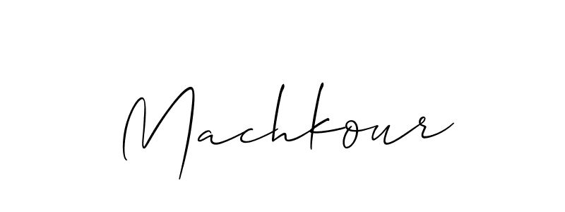 Once you've used our free online signature maker to create your best signature Allison_Script style, it's time to enjoy all of the benefits that Machkour name signing documents. Machkour signature style 2 images and pictures png