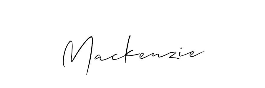 Create a beautiful signature design for name Mackenzie. With this signature (Allison_Script) fonts, you can make a handwritten signature for free. Mackenzie signature style 2 images and pictures png