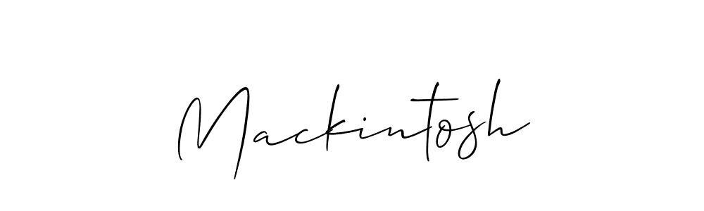 Also we have Mackintosh name is the best signature style. Create professional handwritten signature collection using Allison_Script autograph style. Mackintosh signature style 2 images and pictures png