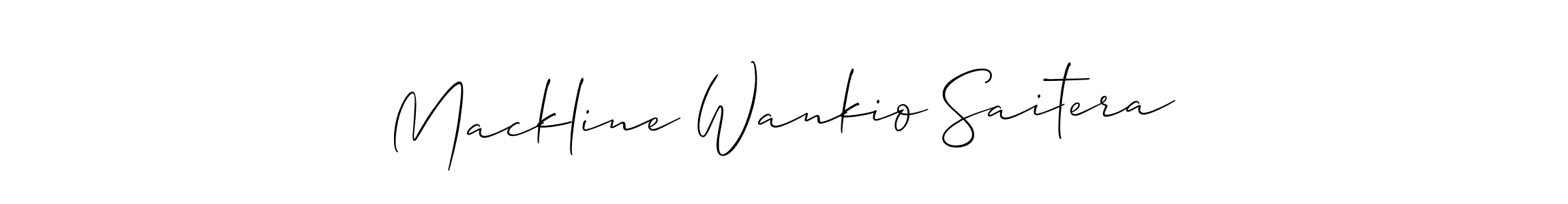 Here are the top 10 professional signature styles for the name Mackline Wankio Saitera. These are the best autograph styles you can use for your name. Mackline Wankio Saitera signature style 2 images and pictures png