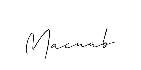 Make a beautiful signature design for name Macnab. Use this online signature maker to create a handwritten signature for free. Macnab signature style 2 images and pictures png