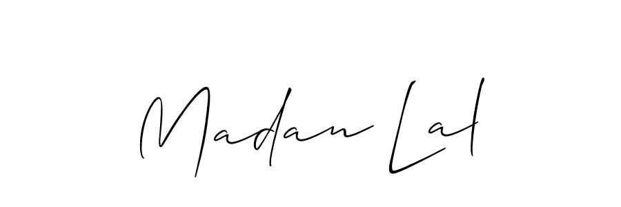 Here are the top 10 professional signature styles for the name Madan Lal. These are the best autograph styles you can use for your name. Madan Lal signature style 2 images and pictures png