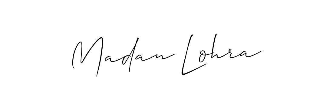 You can use this online signature creator to create a handwritten signature for the name Madan Lohra. This is the best online autograph maker. Madan Lohra signature style 2 images and pictures png