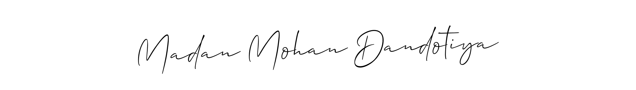 Once you've used our free online signature maker to create your best signature Allison_Script style, it's time to enjoy all of the benefits that Madan Mohan Dandotiya name signing documents. Madan Mohan Dandotiya signature style 2 images and pictures png