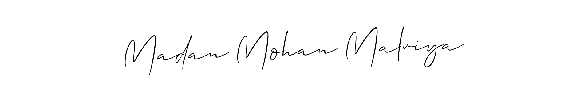 Best and Professional Signature Style for Madan Mohan Malviya. Allison_Script Best Signature Style Collection. Madan Mohan Malviya signature style 2 images and pictures png