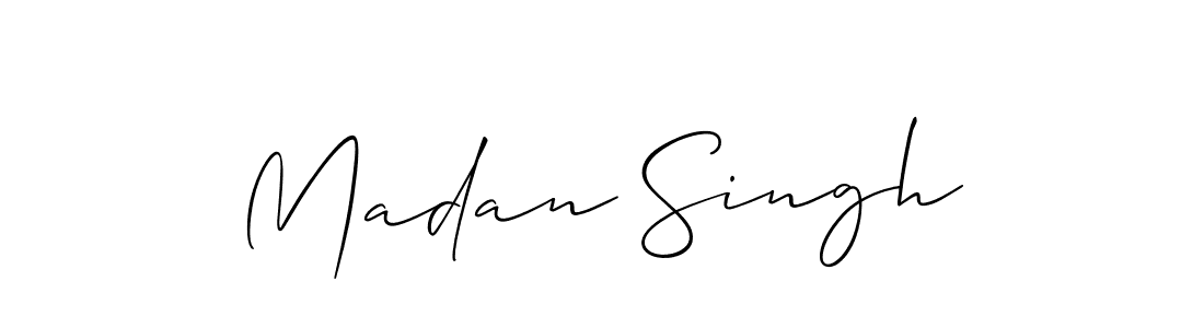 This is the best signature style for the Madan Singh name. Also you like these signature font (Allison_Script). Mix name signature. Madan Singh signature style 2 images and pictures png