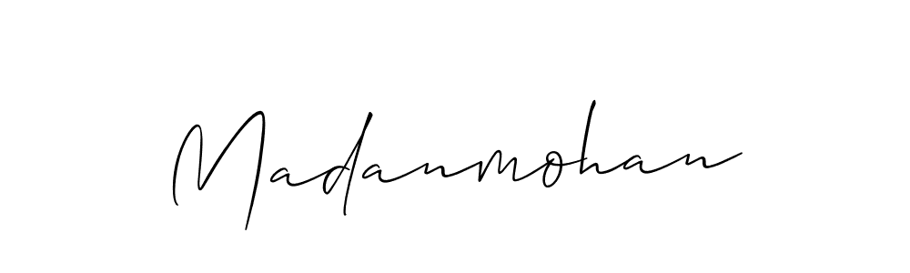 Similarly Allison_Script is the best handwritten signature design. Signature creator online .You can use it as an online autograph creator for name Madanmohan. Madanmohan signature style 2 images and pictures png