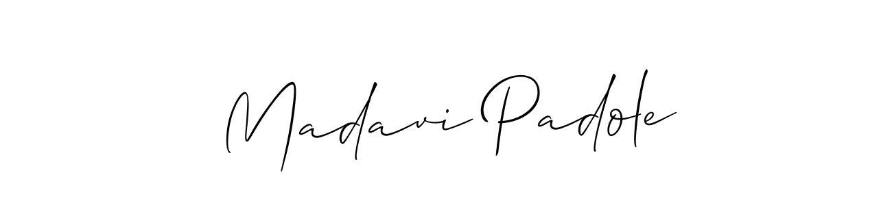 See photos of Madavi Padole official signature by Spectra . Check more albums & portfolios. Read reviews & check more about Allison_Script font. Madavi Padole signature style 2 images and pictures png