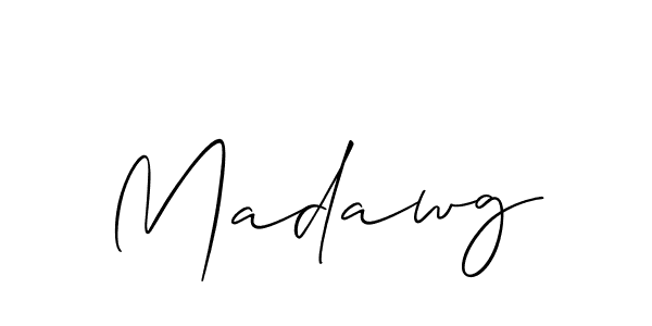 Also You can easily find your signature by using the search form. We will create Madawg name handwritten signature images for you free of cost using Allison_Script sign style. Madawg signature style 2 images and pictures png