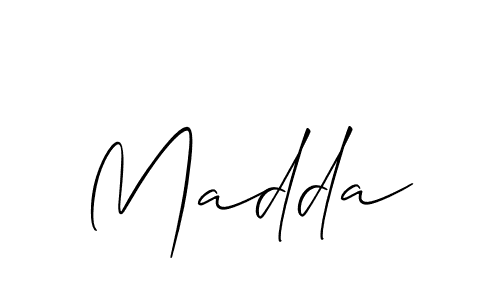 Make a beautiful signature design for name Madda. Use this online signature maker to create a handwritten signature for free. Madda signature style 2 images and pictures png