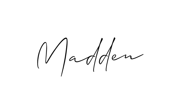 It looks lik you need a new signature style for name Madden. Design unique handwritten (Allison_Script) signature with our free signature maker in just a few clicks. Madden signature style 2 images and pictures png