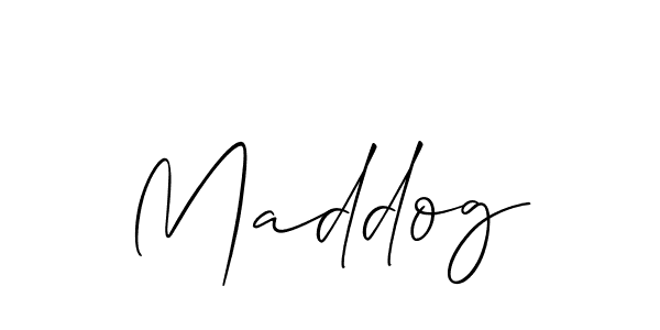 You should practise on your own different ways (Allison_Script) to write your name (Maddog) in signature. don't let someone else do it for you. Maddog signature style 2 images and pictures png