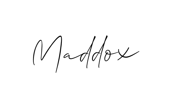 Maddox stylish signature style. Best Handwritten Sign (Allison_Script) for my name. Handwritten Signature Collection Ideas for my name Maddox. Maddox signature style 2 images and pictures png