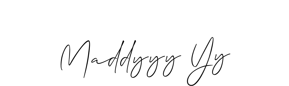 Also You can easily find your signature by using the search form. We will create Maddyyy Yy name handwritten signature images for you free of cost using Allison_Script sign style. Maddyyy Yy signature style 2 images and pictures png