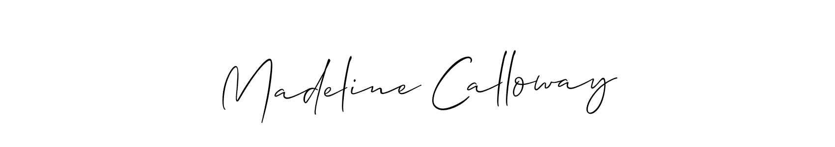 How to Draw Madeline Calloway signature style? Allison_Script is a latest design signature styles for name Madeline Calloway. Madeline Calloway signature style 2 images and pictures png