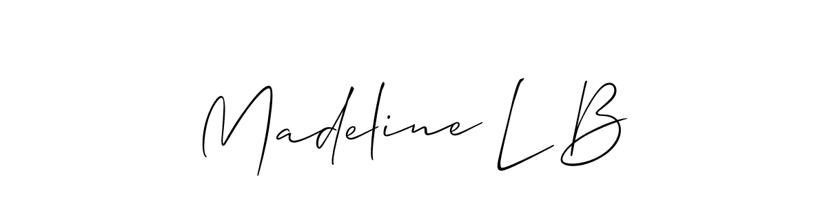 See photos of Madeline L B official signature by Spectra . Check more albums & portfolios. Read reviews & check more about Allison_Script font. Madeline L B signature style 2 images and pictures png