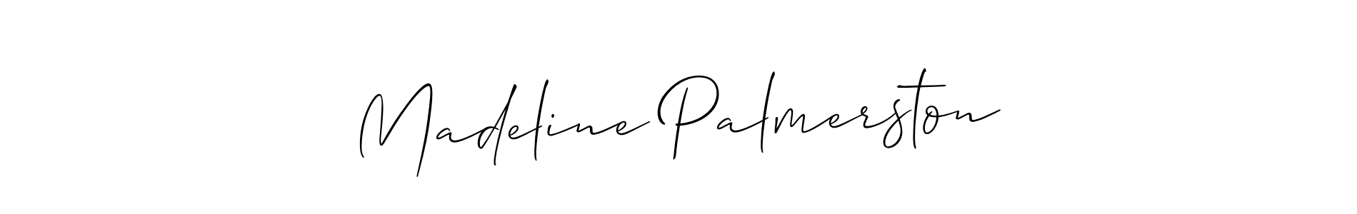 Make a beautiful signature design for name Madeline Palmerston. With this signature (Allison_Script) style, you can create a handwritten signature for free. Madeline Palmerston signature style 2 images and pictures png