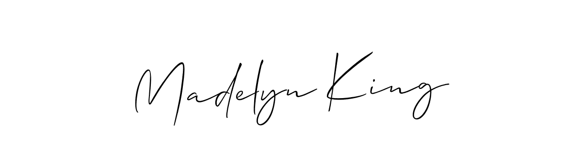 You can use this online signature creator to create a handwritten signature for the name Madelyn King. This is the best online autograph maker. Madelyn King signature style 2 images and pictures png