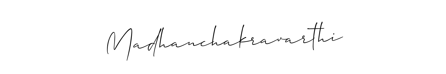 Make a beautiful signature design for name Madhanchakravarthi. Use this online signature maker to create a handwritten signature for free. Madhanchakravarthi signature style 2 images and pictures png