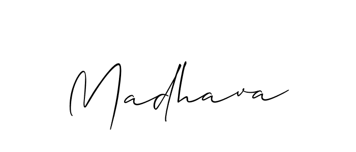 Make a beautiful signature design for name Madhava. Use this online signature maker to create a handwritten signature for free. Madhava signature style 2 images and pictures png