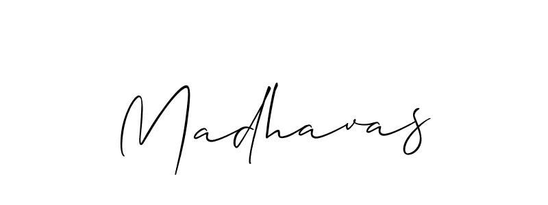 Best and Professional Signature Style for Madhavas. Allison_Script Best Signature Style Collection. Madhavas signature style 2 images and pictures png