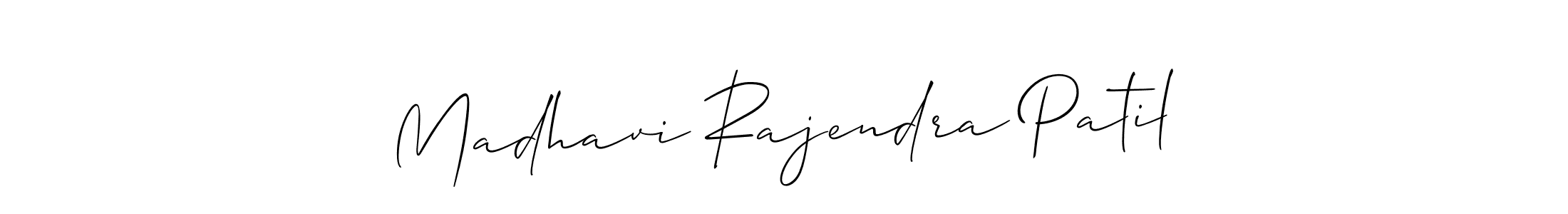 How to Draw Madhavi Rajendra Patil signature style? Allison_Script is a latest design signature styles for name Madhavi Rajendra Patil. Madhavi Rajendra Patil signature style 2 images and pictures png