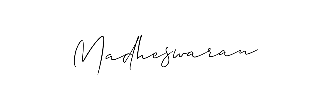Similarly Allison_Script is the best handwritten signature design. Signature creator online .You can use it as an online autograph creator for name Madheswaran. Madheswaran signature style 2 images and pictures png