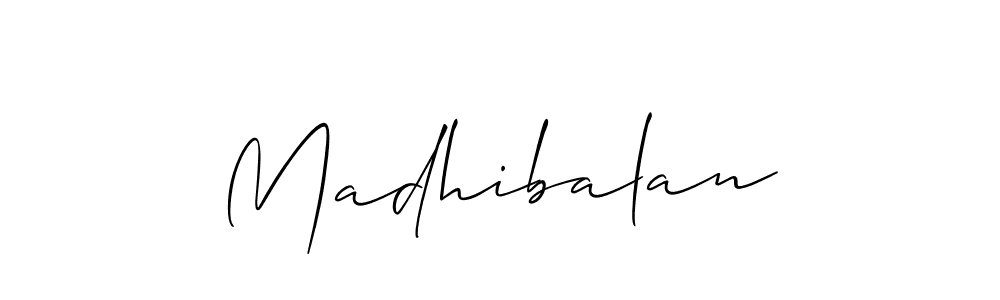 How to make Madhibalan name signature. Use Allison_Script style for creating short signs online. This is the latest handwritten sign. Madhibalan signature style 2 images and pictures png