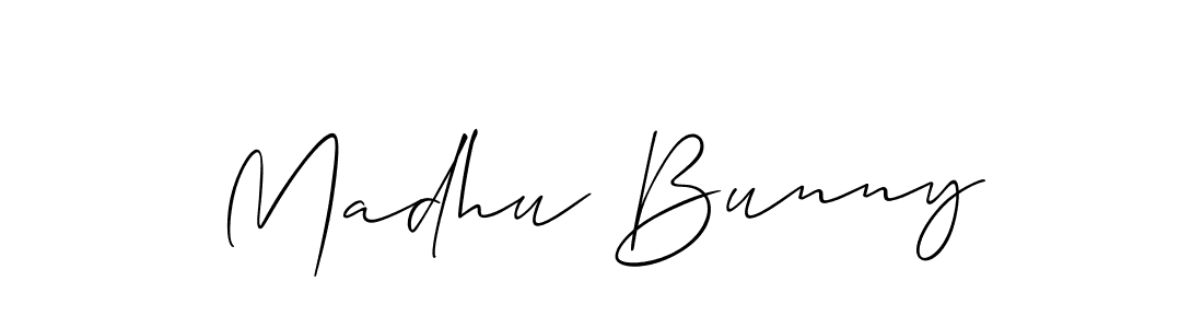 You can use this online signature creator to create a handwritten signature for the name Madhu Bunny. This is the best online autograph maker. Madhu Bunny signature style 2 images and pictures png