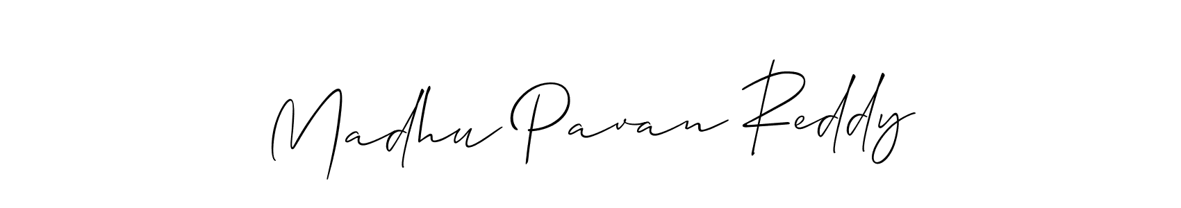 Similarly Allison_Script is the best handwritten signature design. Signature creator online .You can use it as an online autograph creator for name Madhu Pavan Reddy. Madhu Pavan Reddy signature style 2 images and pictures png