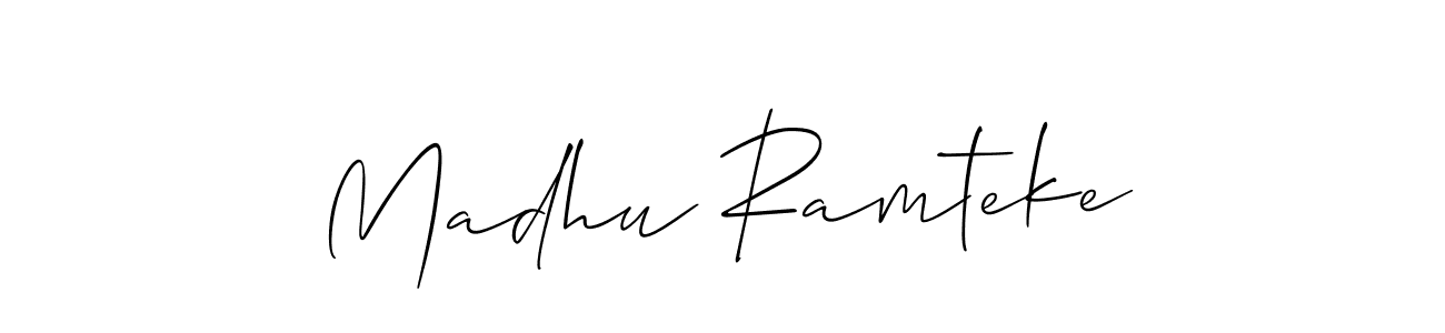 Here are the top 10 professional signature styles for the name Madhu Ramteke. These are the best autograph styles you can use for your name. Madhu Ramteke signature style 2 images and pictures png