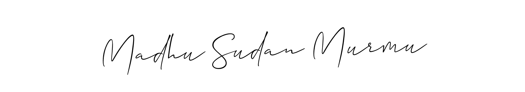 Once you've used our free online signature maker to create your best signature Allison_Script style, it's time to enjoy all of the benefits that Madhu Sudan Murmu name signing documents. Madhu Sudan Murmu signature style 2 images and pictures png
