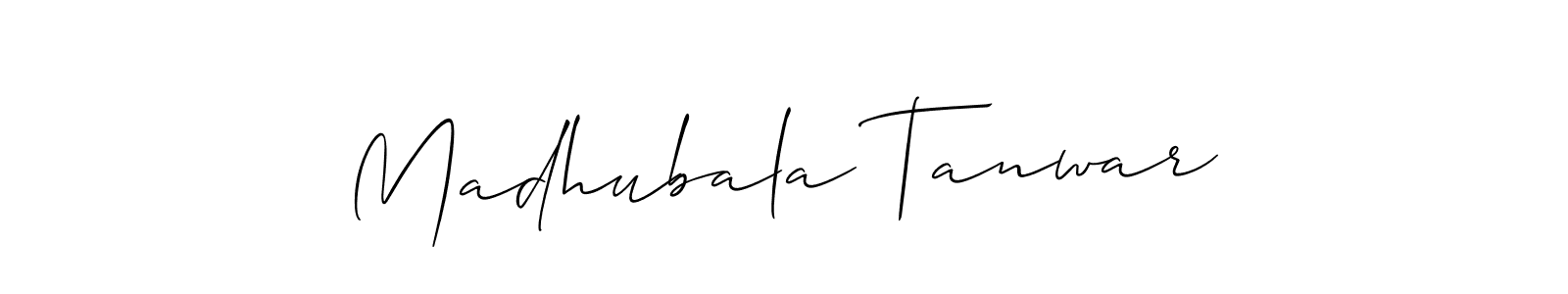 Check out images of Autograph of Madhubala Tanwar name. Actor Madhubala Tanwar Signature Style. Allison_Script is a professional sign style online. Madhubala Tanwar signature style 2 images and pictures png