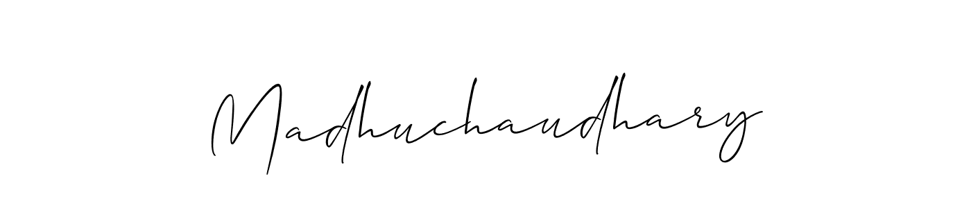 Check out images of Autograph of Madhuchaudhary name. Actor Madhuchaudhary Signature Style. Allison_Script is a professional sign style online. Madhuchaudhary signature style 2 images and pictures png