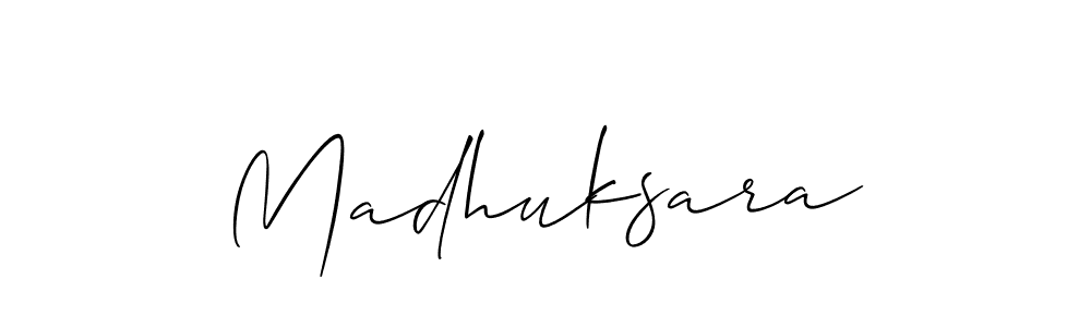 You can use this online signature creator to create a handwritten signature for the name Madhuksara. This is the best online autograph maker. Madhuksara signature style 2 images and pictures png