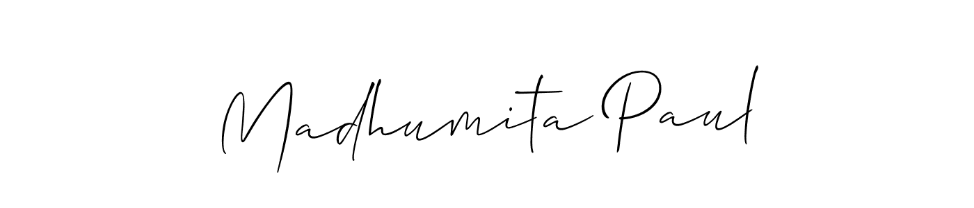 You can use this online signature creator to create a handwritten signature for the name Madhumita Paul. This is the best online autograph maker. Madhumita Paul signature style 2 images and pictures png
