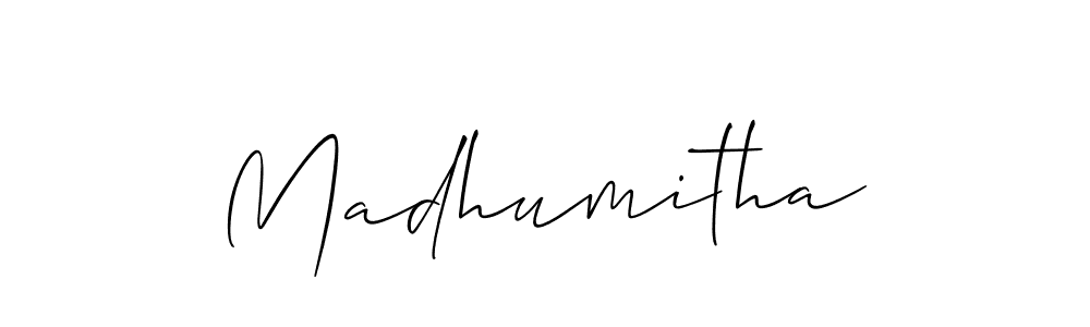 Once you've used our free online signature maker to create your best signature Allison_Script style, it's time to enjoy all of the benefits that Madhumitha name signing documents. Madhumitha signature style 2 images and pictures png