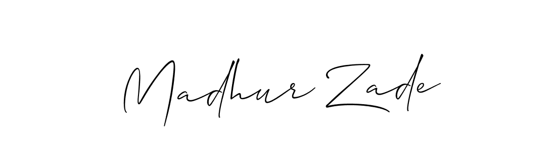 See photos of Madhur Zade official signature by Spectra . Check more albums & portfolios. Read reviews & check more about Allison_Script font. Madhur Zade signature style 2 images and pictures png