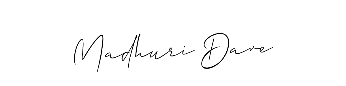 Once you've used our free online signature maker to create your best signature Allison_Script style, it's time to enjoy all of the benefits that Madhuri Dave name signing documents. Madhuri Dave signature style 2 images and pictures png