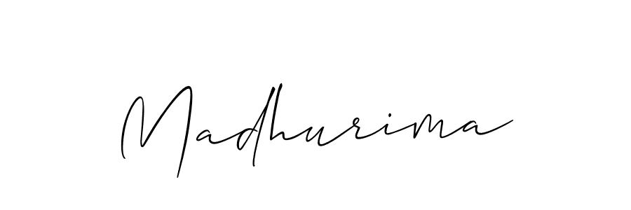 You should practise on your own different ways (Allison_Script) to write your name (Madhurima) in signature. don't let someone else do it for you. Madhurima signature style 2 images and pictures png