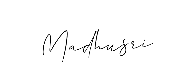 Also You can easily find your signature by using the search form. We will create Madhusri name handwritten signature images for you free of cost using Allison_Script sign style. Madhusri signature style 2 images and pictures png