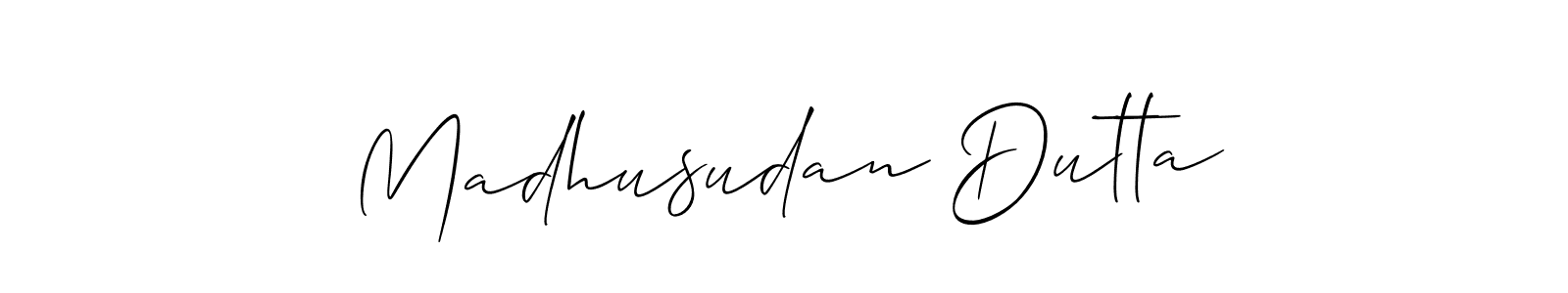 Best and Professional Signature Style for Madhusudan Dutta. Allison_Script Best Signature Style Collection. Madhusudan Dutta signature style 2 images and pictures png