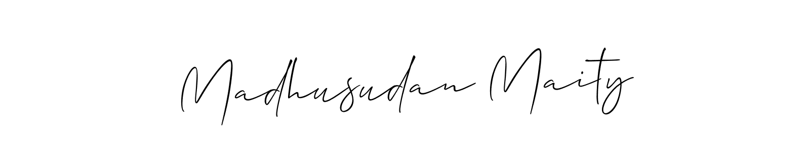 Check out images of Autograph of Madhusudan Maity name. Actor Madhusudan Maity Signature Style. Allison_Script is a professional sign style online. Madhusudan Maity signature style 2 images and pictures png