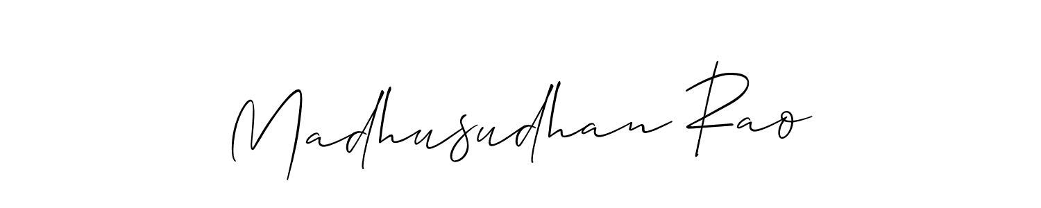 Here are the top 10 professional signature styles for the name Madhusudhan Rao. These are the best autograph styles you can use for your name. Madhusudhan Rao signature style 2 images and pictures png